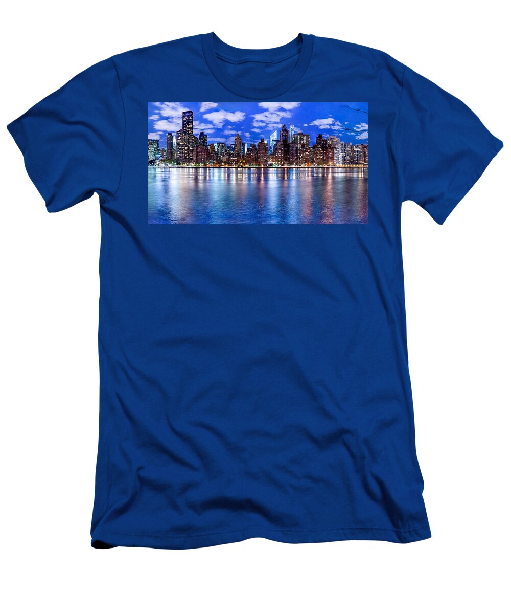 New York City T-Shirt featuring the photograph Gothem by Az Jackson