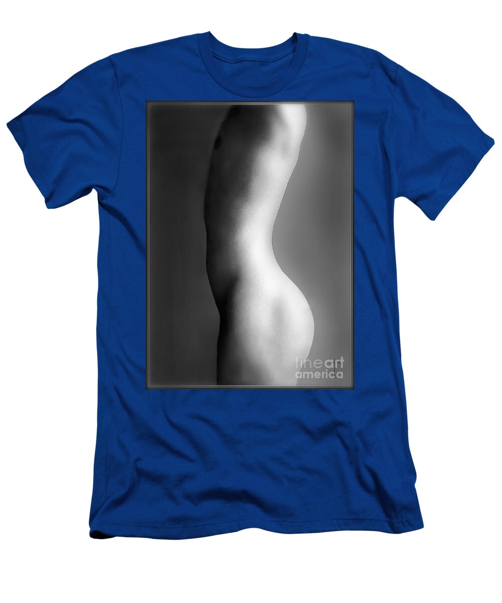  T-Shirt featuring the digital art Andro by James Lanigan Thompson MFA