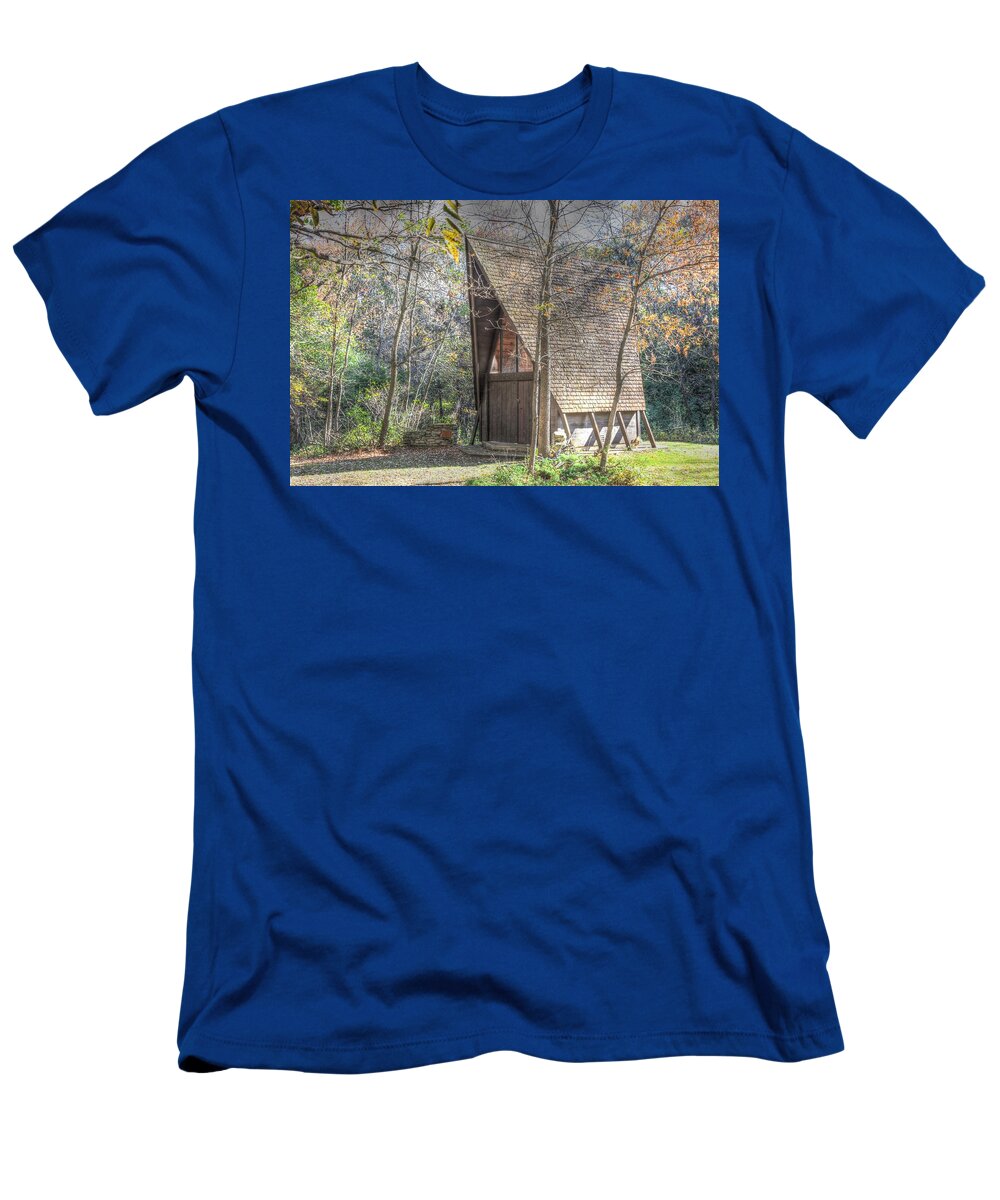West Lake T-Shirt featuring the photograph Gull Point Chapel by Gary Gunderson