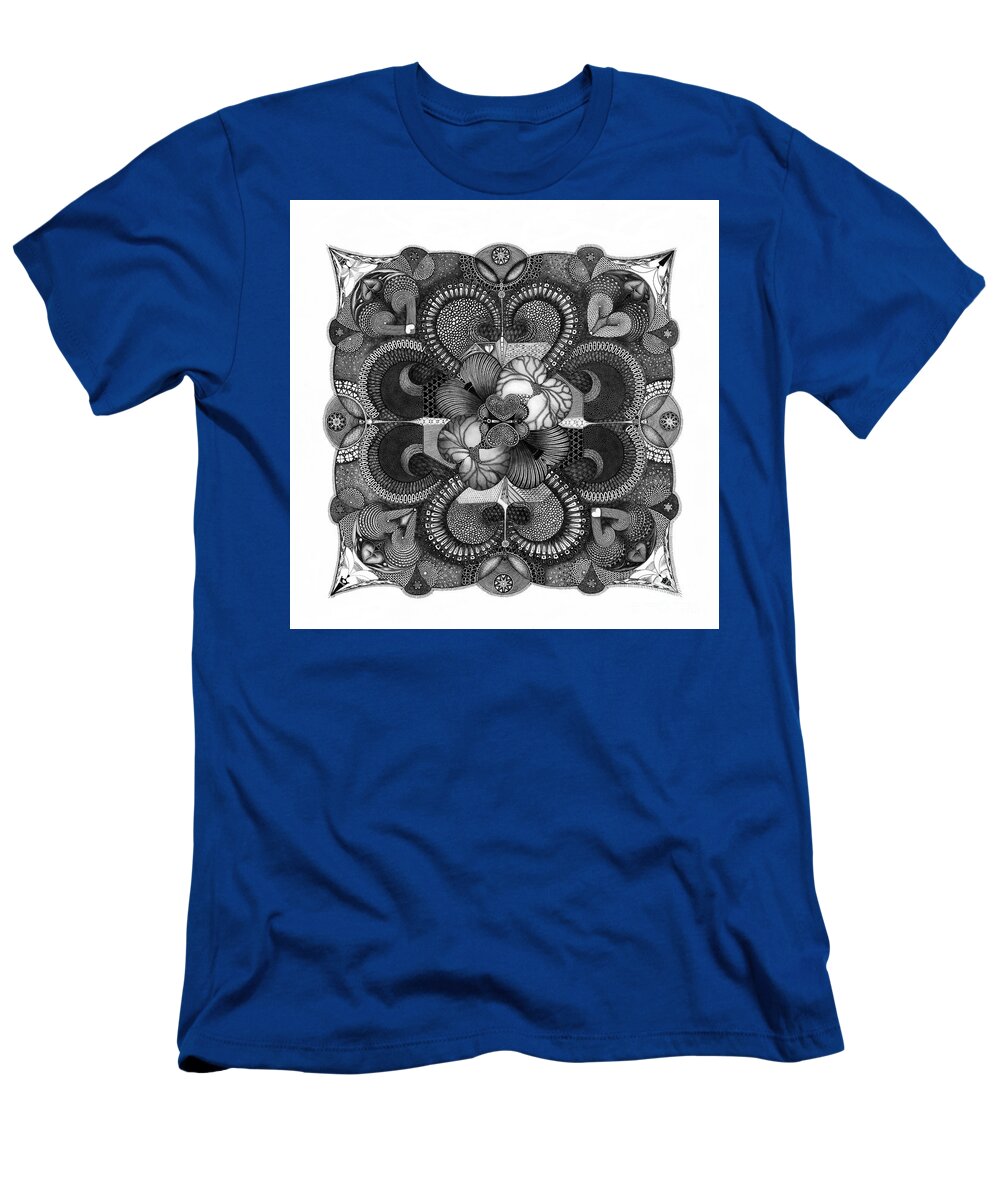  T-Shirt featuring the drawing H2H by James Lanigan Thompson MFA