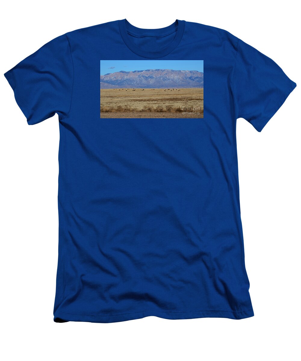Southwest Landscape T-Shirt featuring the photograph Home on the range by Robert WK Clark