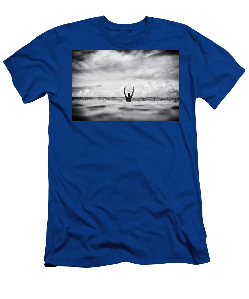 Surfing T-Shirt featuring the photograph House Arrest by Nik West