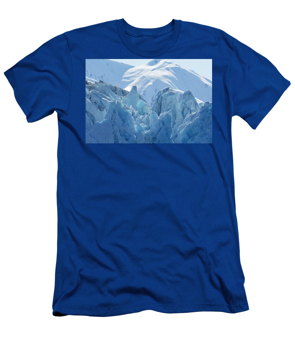 United States T-Shirt featuring the photograph Hubbard Glacier #2 - Wrangell St. Elias National Park by Darin Volpe