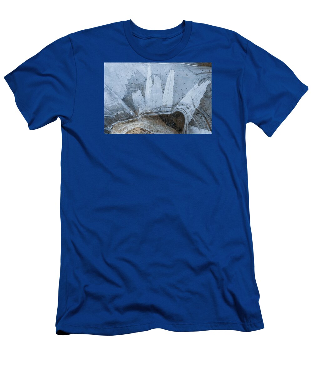 Clatsop County T-Shirt featuring the photograph Ice 8 by Robert Potts