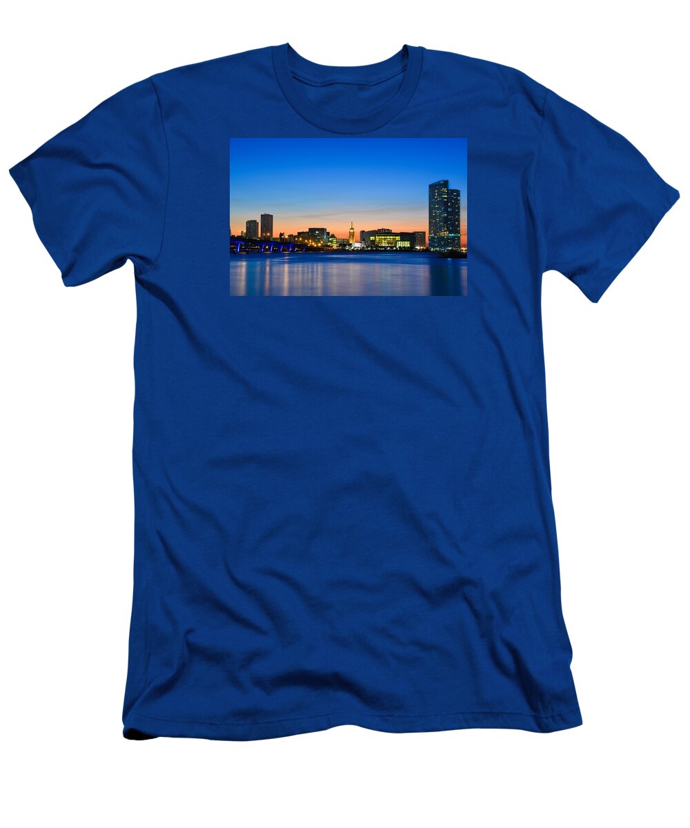 Miami T-Shirt featuring the photograph Iconic Miami by Daniel Diaz