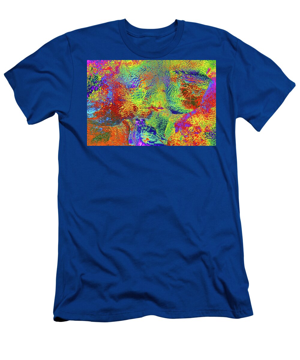 Bubbles T-Shirt featuring the photograph Icy Kaleidoscope by Tony Beck