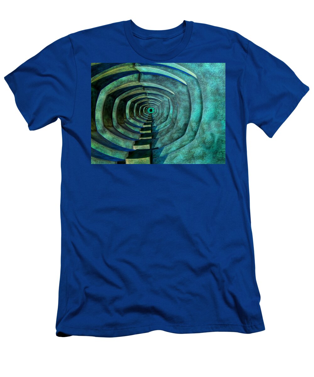 Photography T-Shirt featuring the photograph Into The Dark by Paul Wear
