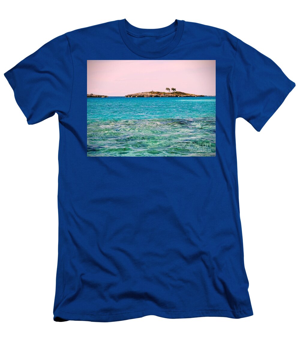 Island T-Shirt featuring the photograph Island Tree Couple by Lainie Wrightson