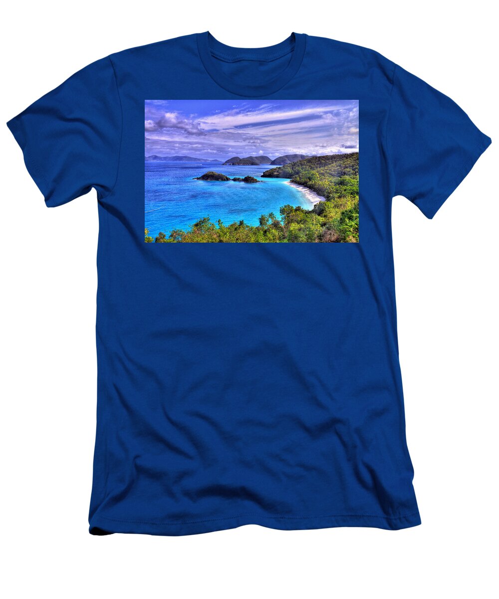 Island T-Shirt featuring the photograph Isle of Sands by Scott Mahon