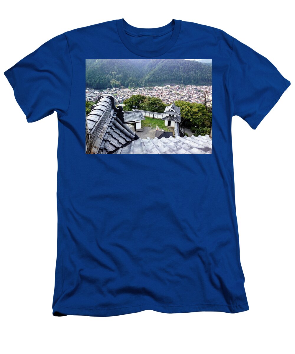 Japan T-Shirt featuring the photograph Japan - Gujyo Hachiman Castle 2 by SweeTripper