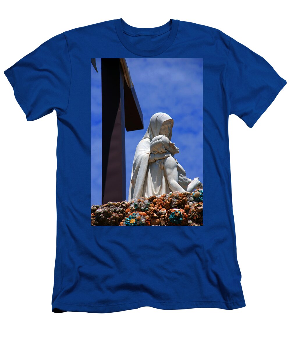 Jesus And Maria T-Shirt featuring the photograph Jesus and Maria by Susanne Van Hulst