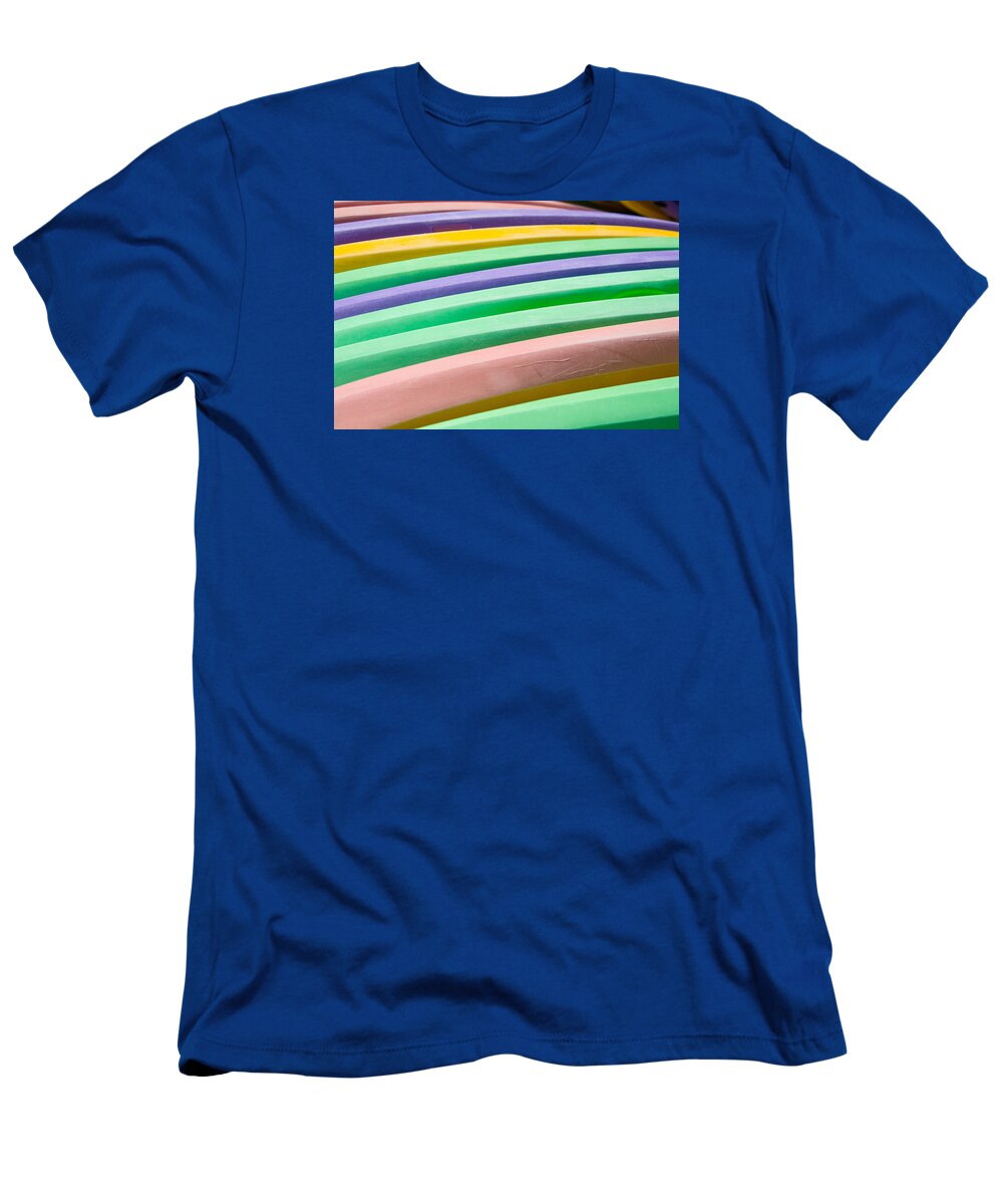 Color Image T-Shirt featuring the photograph Kyak rainbow by Brian Green