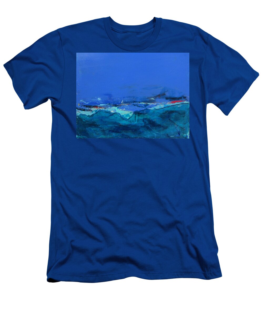Art T-Shirt featuring the painting La promesse by Francine Ethier
