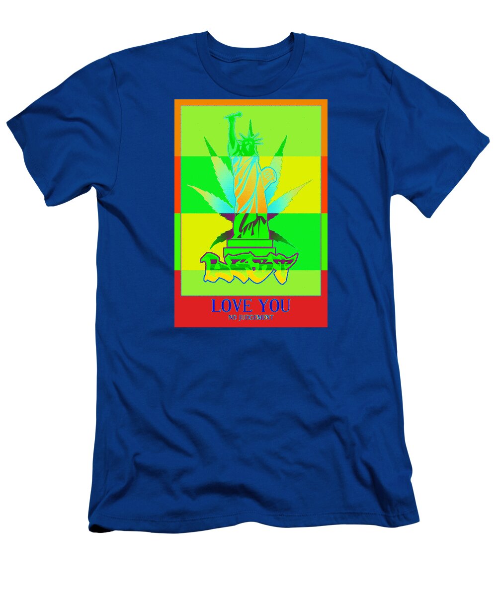 Lgbt Freedom Rainbow Love T-Shirt featuring the photograph Lgbt by C1designer