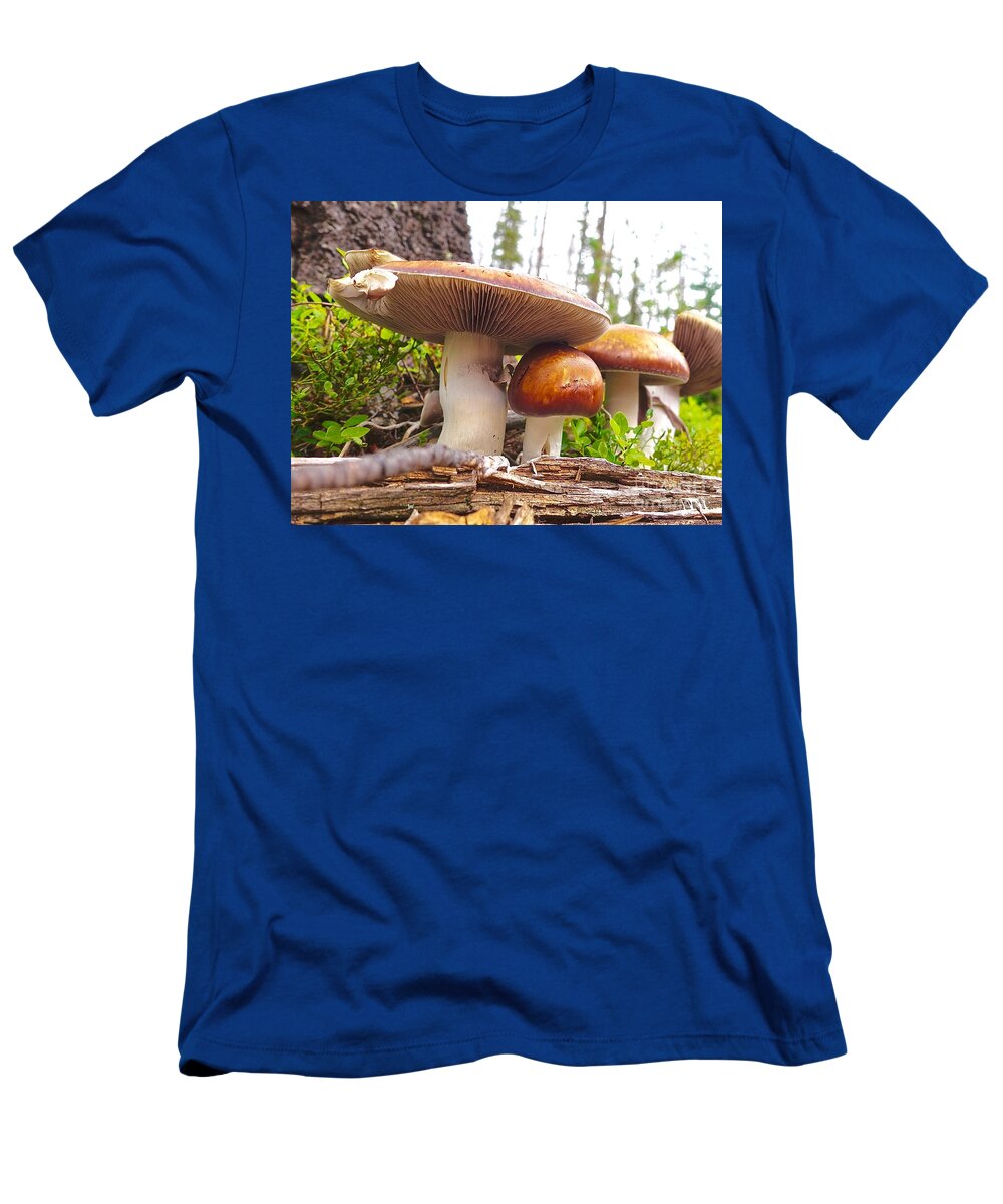 Forest T-Shirt featuring the photograph Lined Up by Elisabeth Derichs