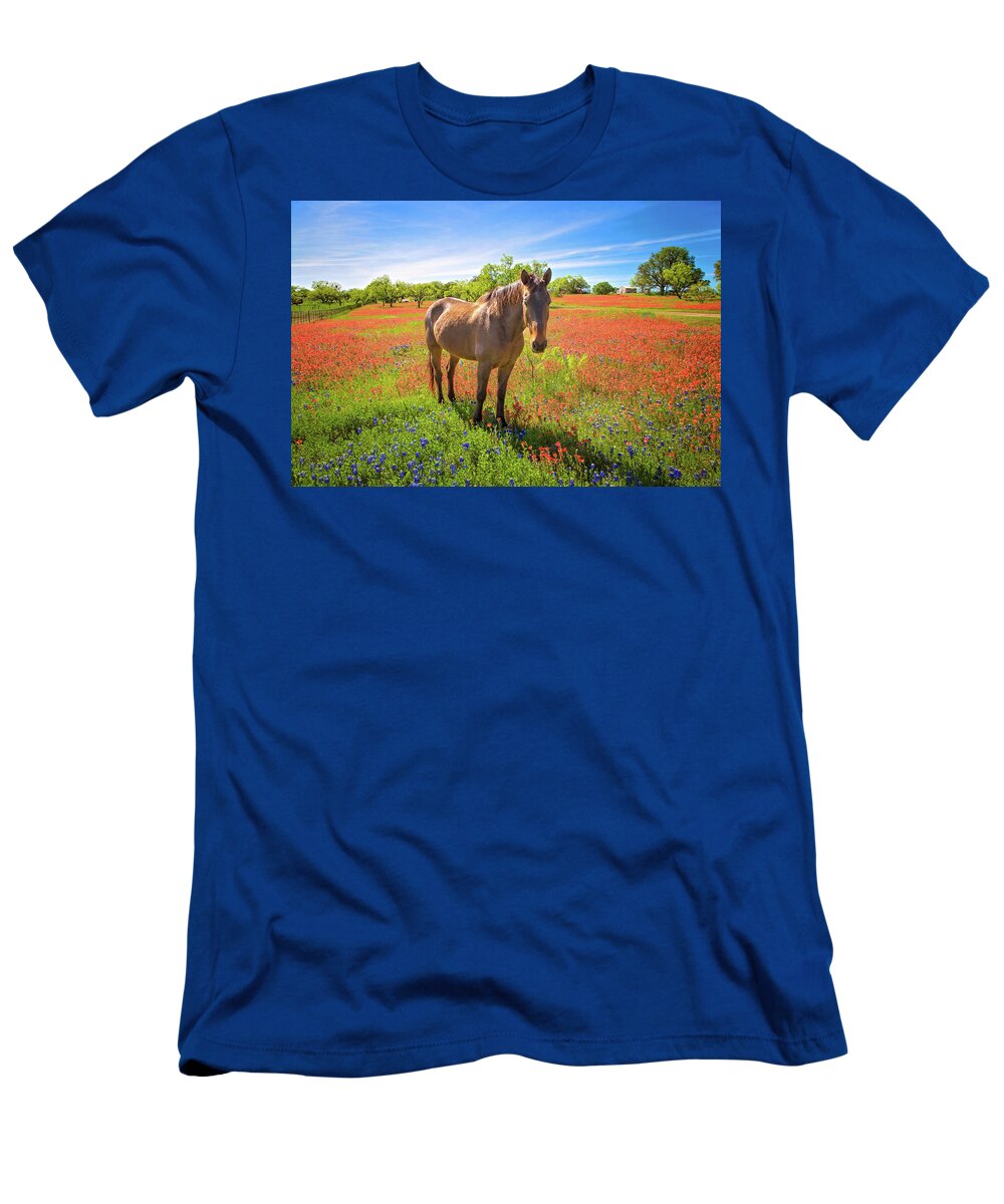 Texas Hill Country T-Shirt featuring the photograph Living in the Land of Oz by Lynn Bauer
