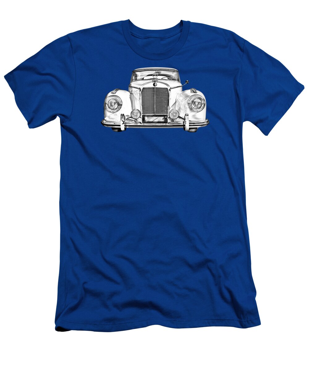 Mercedes T-Shirt featuring the photograph Mercedes Benz 300 Luxury Car Illustration by Keith Webber Jr