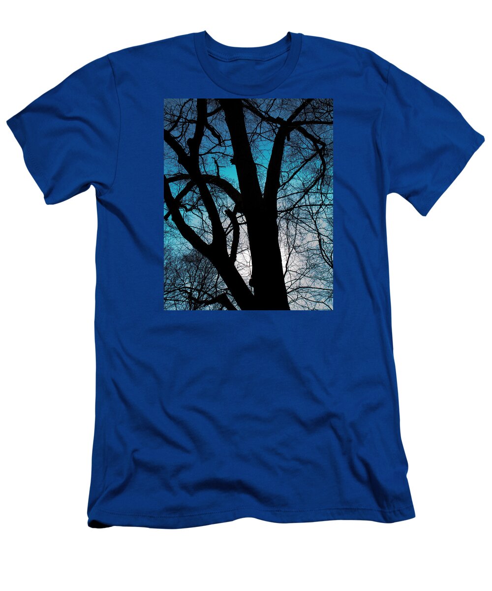 Blue T-Shirt featuring the photograph Might Oak 16x20 by Leah Palmer