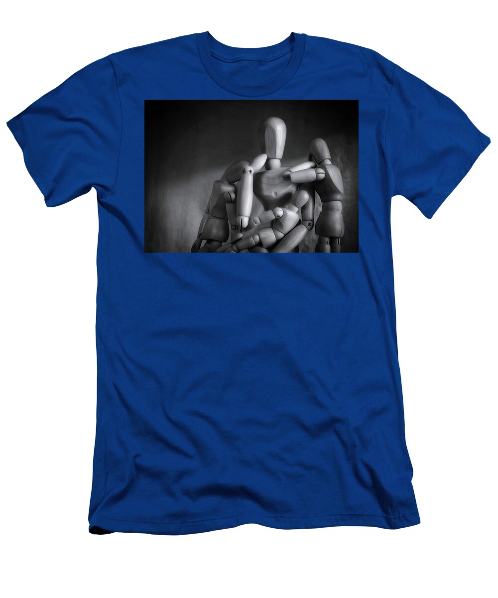 Woody T-Shirt featuring the photograph Migrant Mother Redux by Mark Fuller