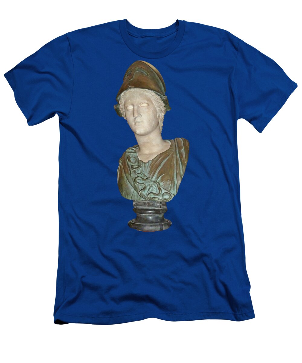 Bust T-Shirt featuring the photograph Minerva by Francesca Mackenney