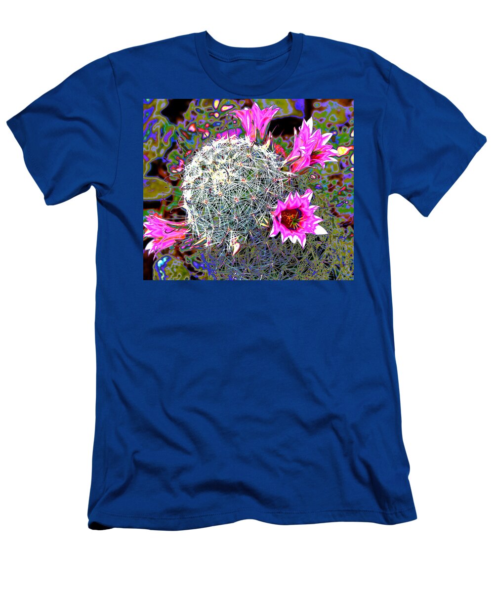 Cactus T-Shirt featuring the photograph Mini Cactus by M Diane Bonaparte
