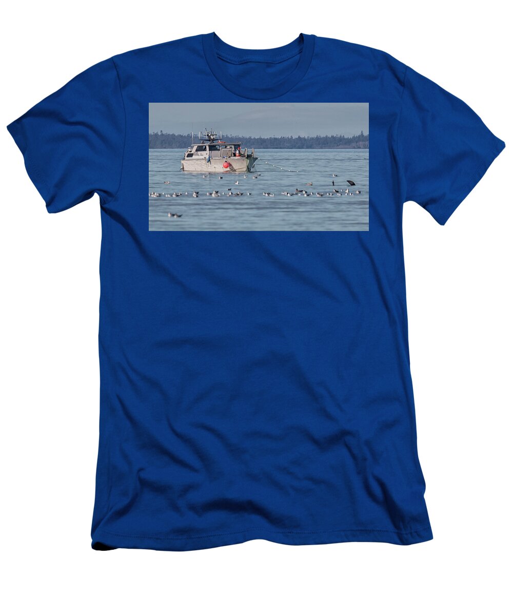 Gillnetter T-Shirt featuring the photograph Miss Katrina by Randy Hall