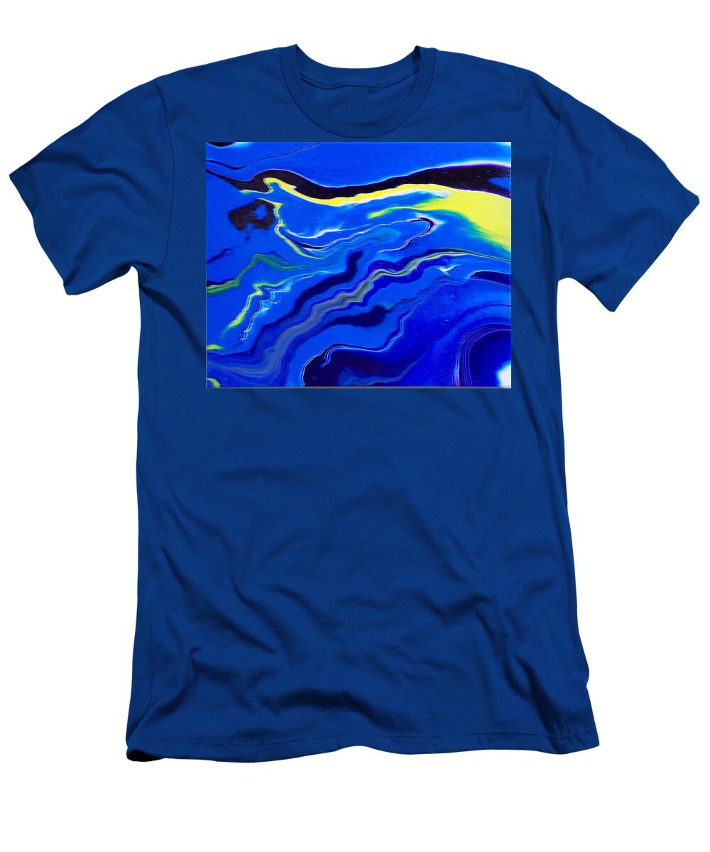  T-Shirt featuring the painting Mistic by Thomas Whitlock