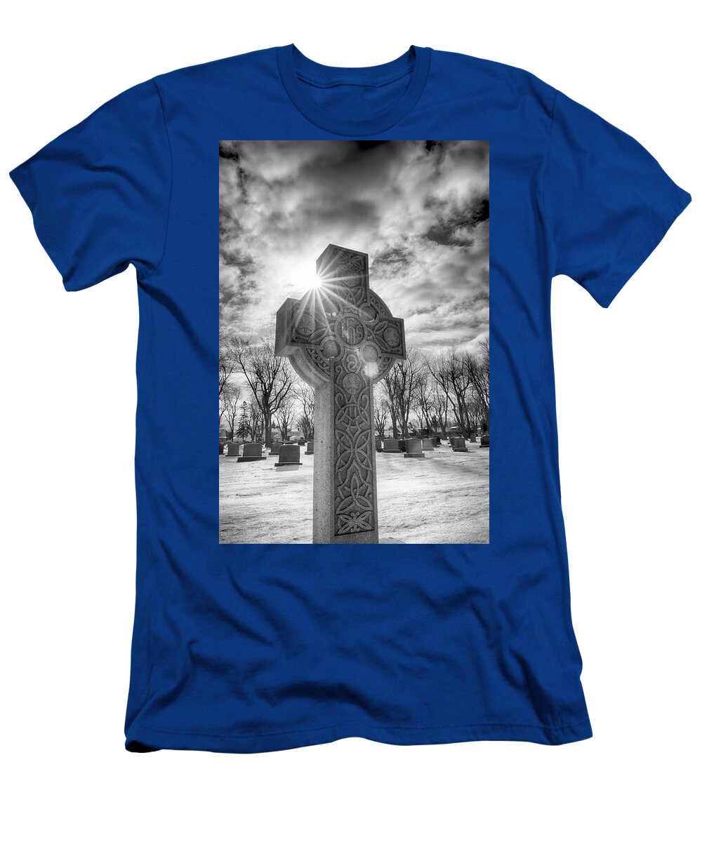 Guy Whiteley Photography T-Shirt featuring the photograph Morning Cross by Guy Whiteley