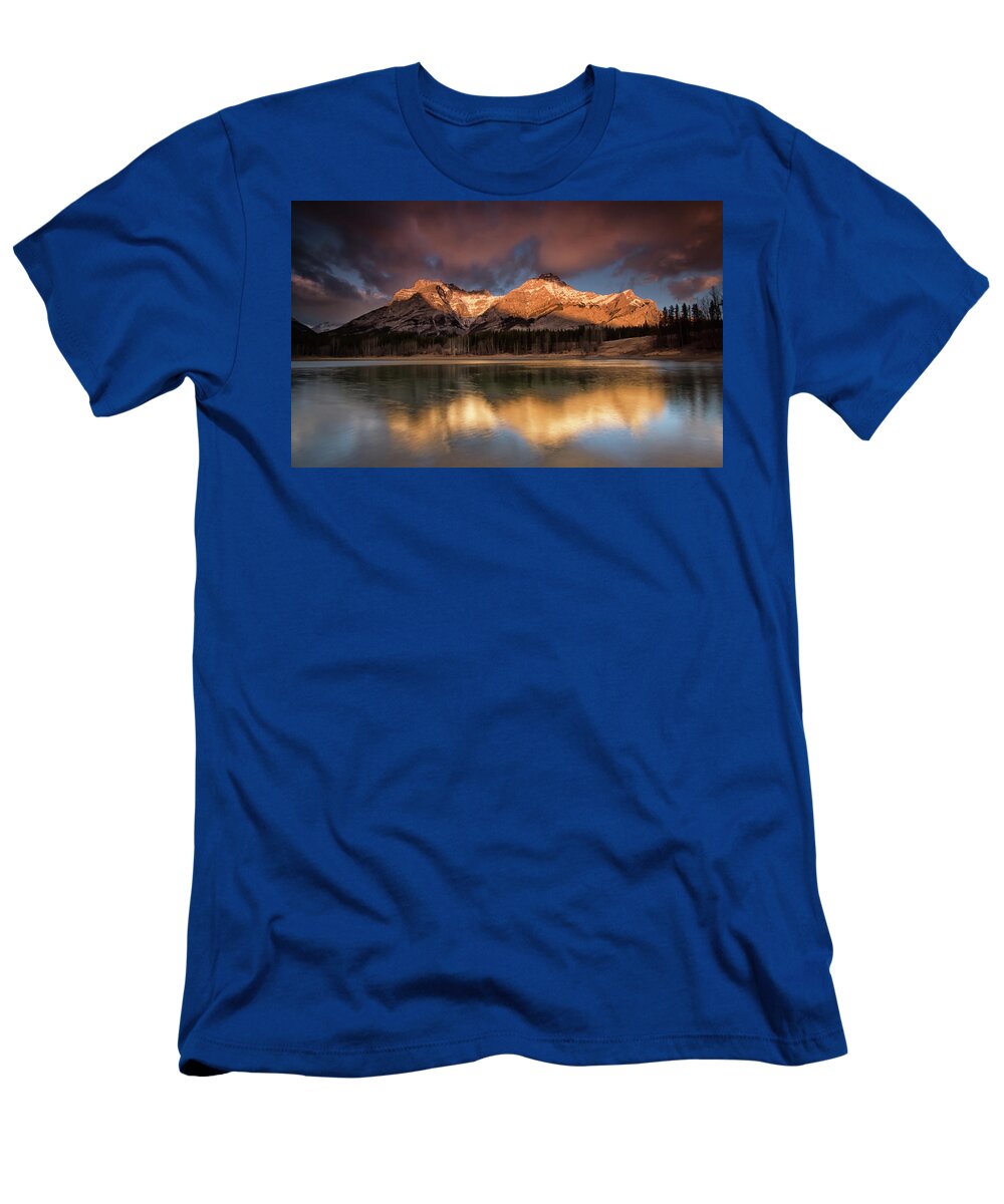 Landscape T-Shirt featuring the photograph Morning Glory by Celine Pollard