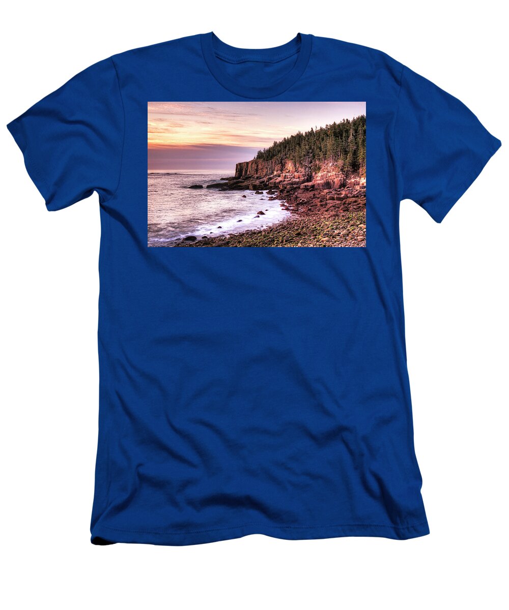 Acadia T-Shirt featuring the photograph Morning in Acadia by Joe Paul