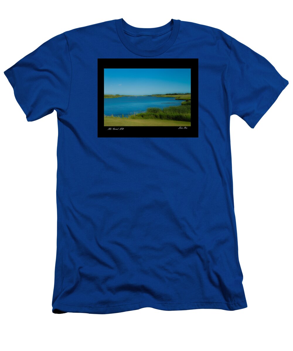 Mount Carmel T-Shirt featuring the photograph Mount Carmel Smoothed by Jana Rosenkranz
