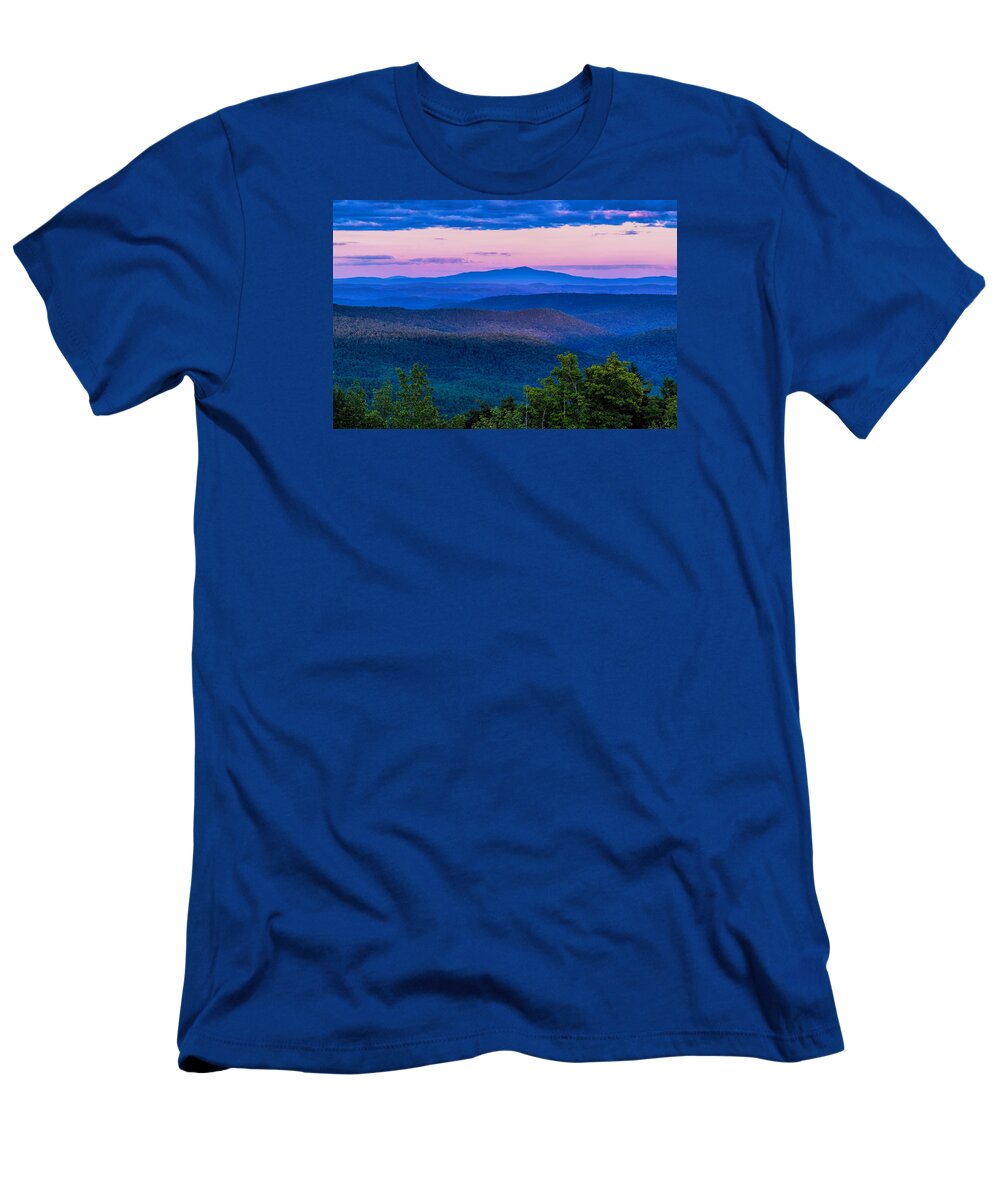 East Dover Vermont T-Shirt featuring the photograph Mount Monadnock From Vermont by Tom Singleton
