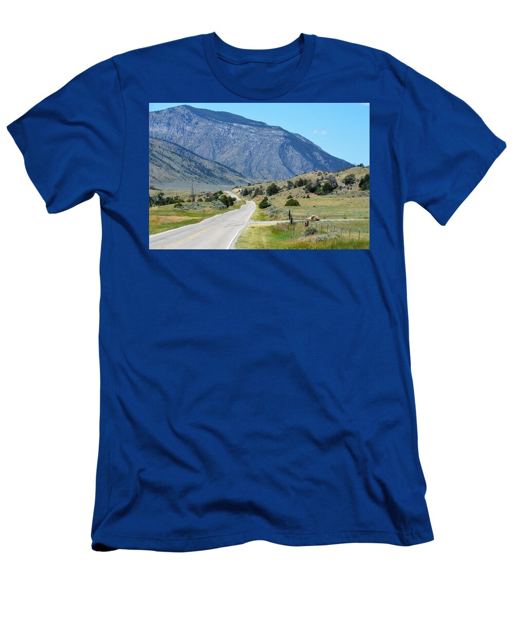  T-Shirt featuring the photograph Mountain by Michelle Hoffmann