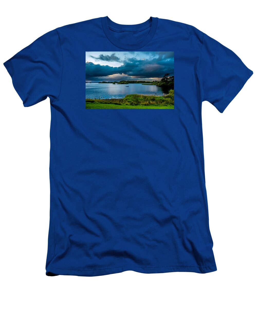 Ireland T-Shirt featuring the photograph Lough Leane in Ireland by Andreas Berthold