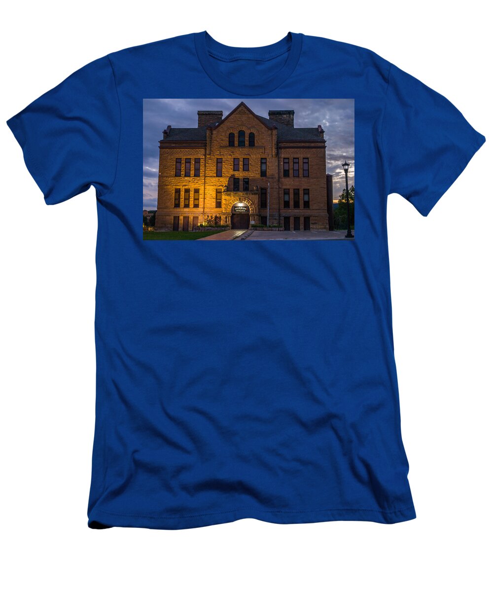 Museum T-Shirt featuring the photograph Museum by Jerry Cahill