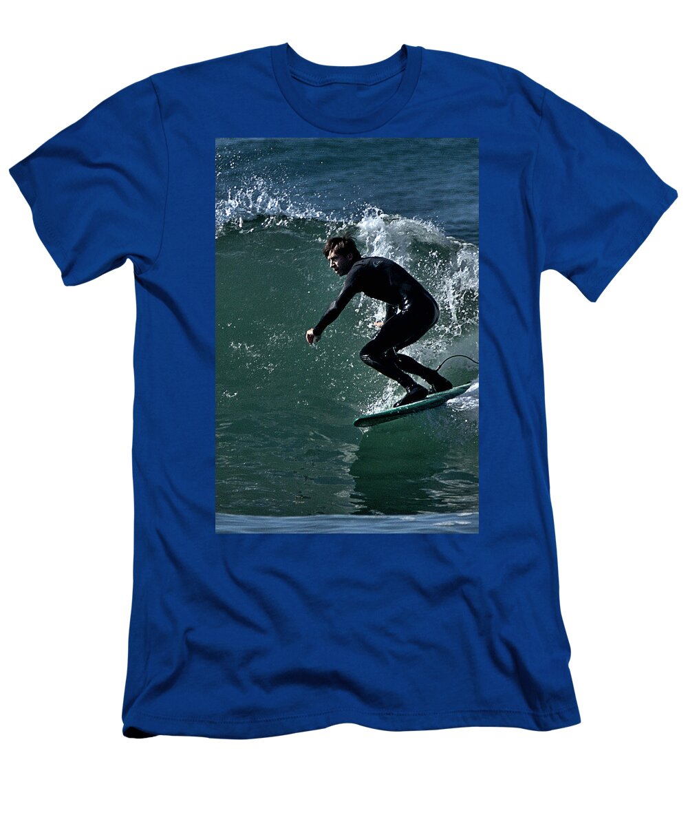 Surf T-Shirt featuring the photograph My Ride 1 by Michael Gordon