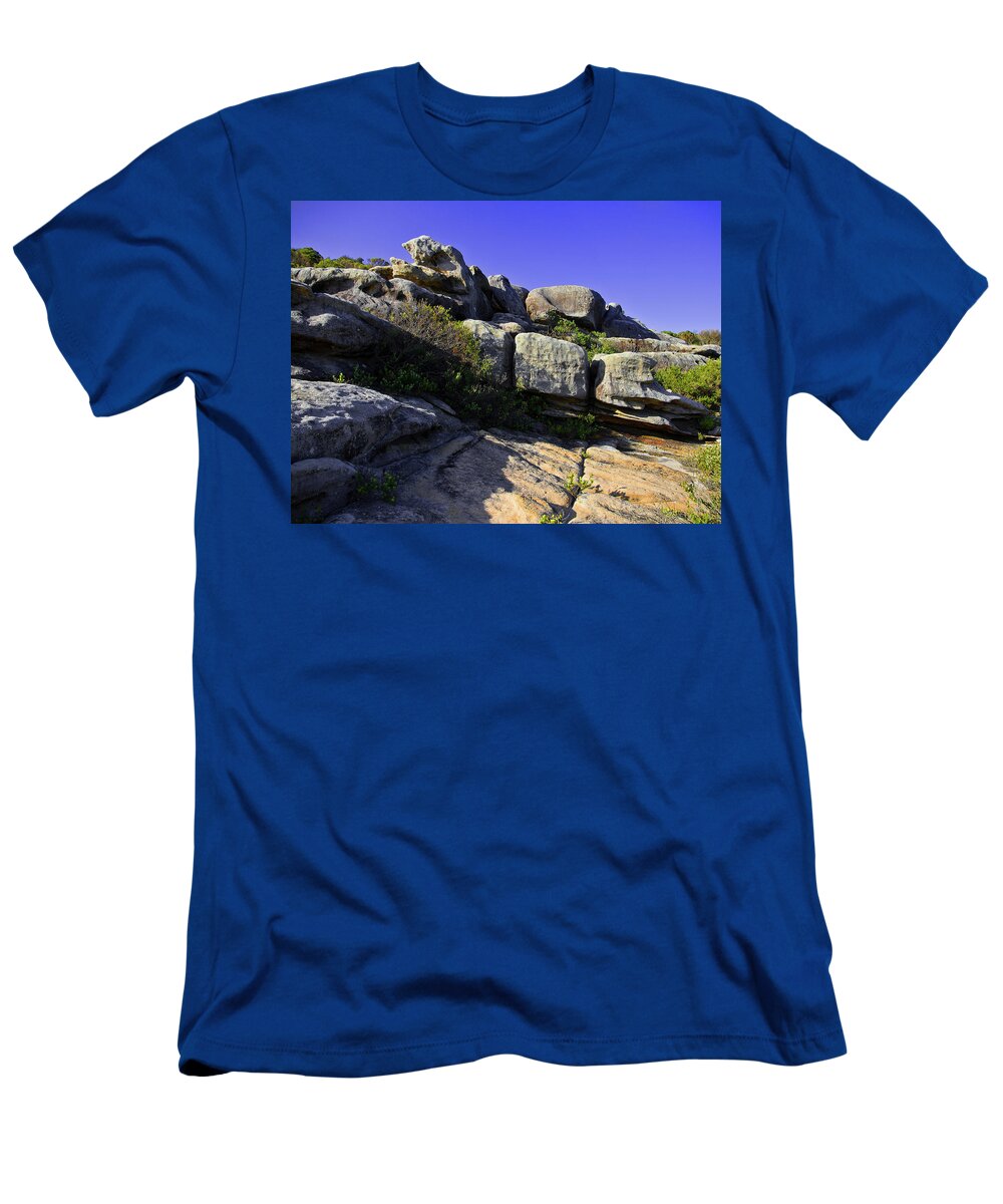 Rocks T-Shirt featuring the photograph Nature's Castles by Miroslava Jurcik
