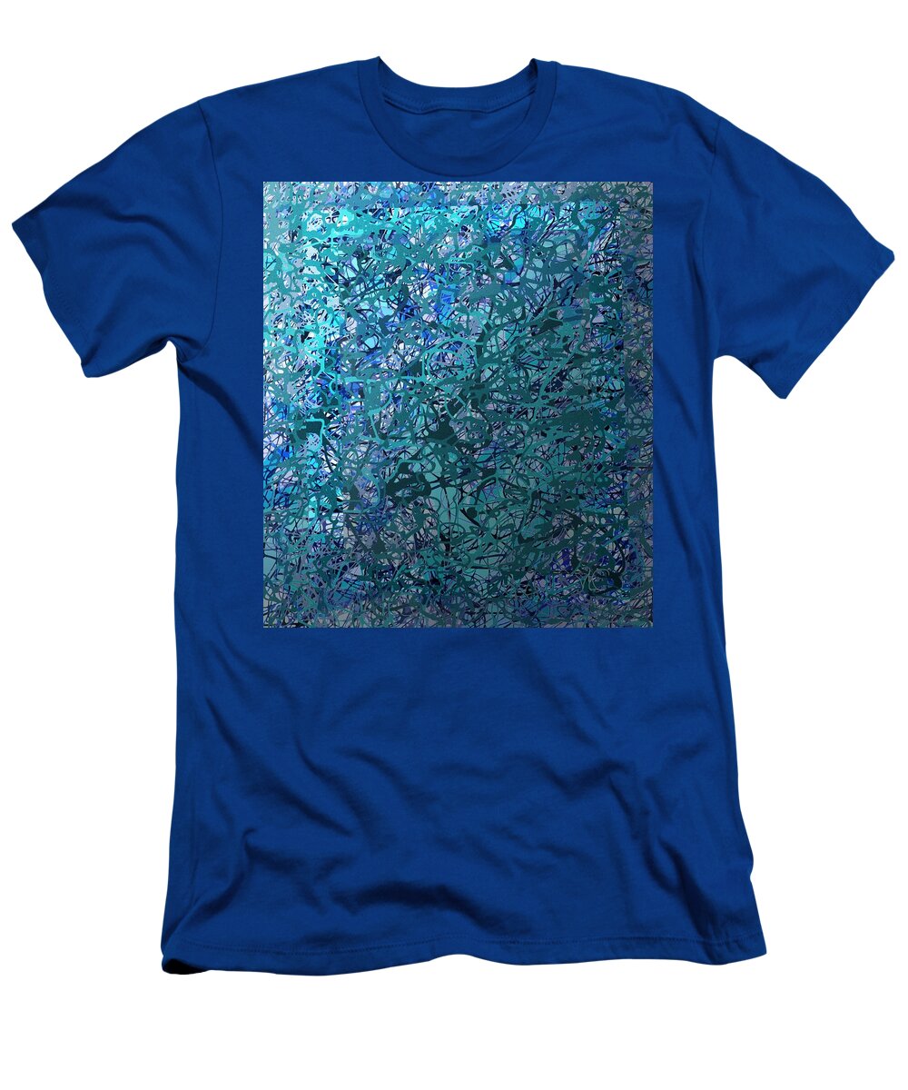 Victor Shelley T-Shirt featuring the digital art New York Fling by Victor Shelley