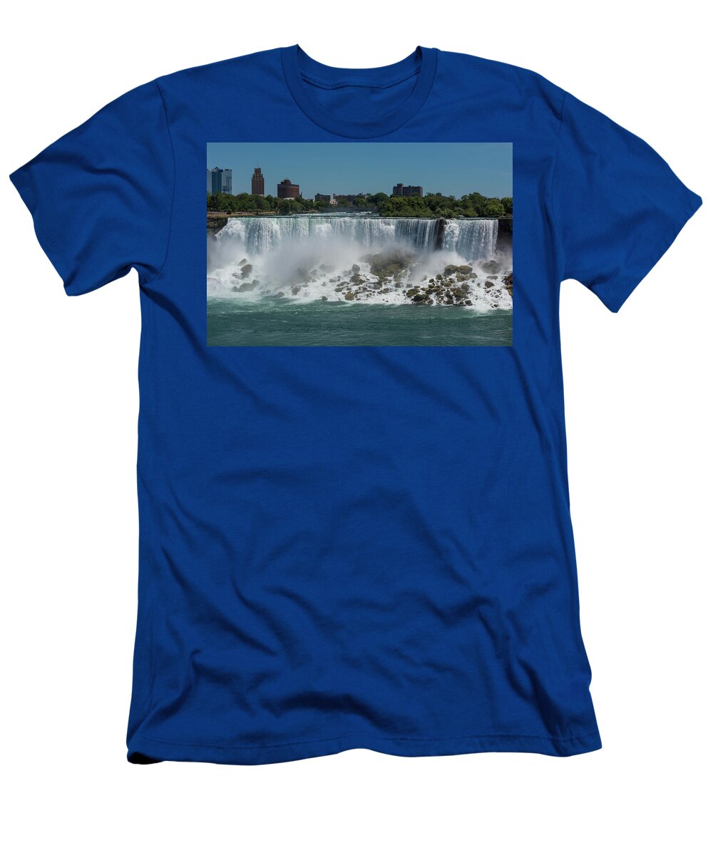 Canada T-Shirt featuring the photograph Niagara Falls, New York by Brenda Jacobs