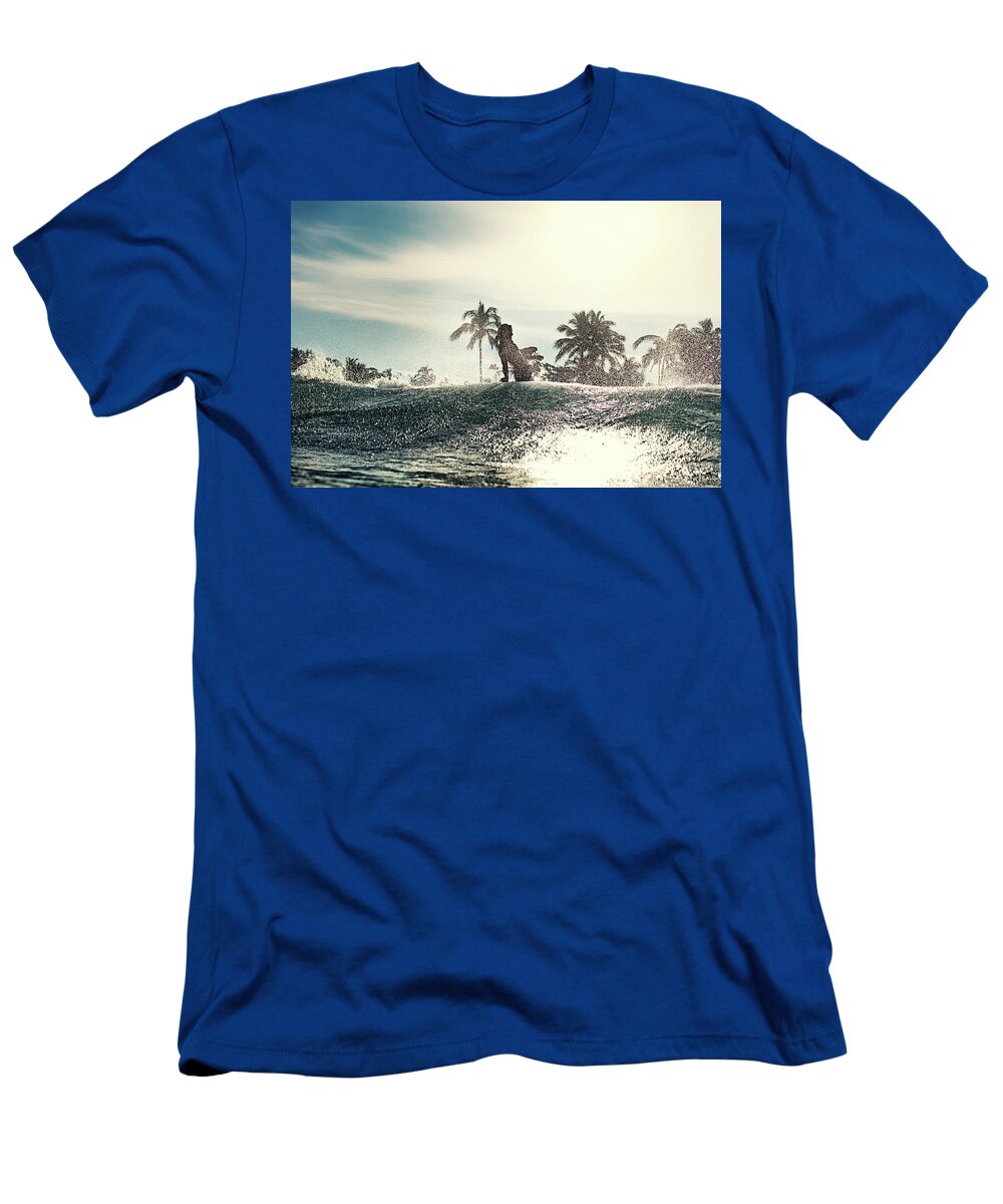Surfing T-Shirt featuring the photograph Old School by Nik West