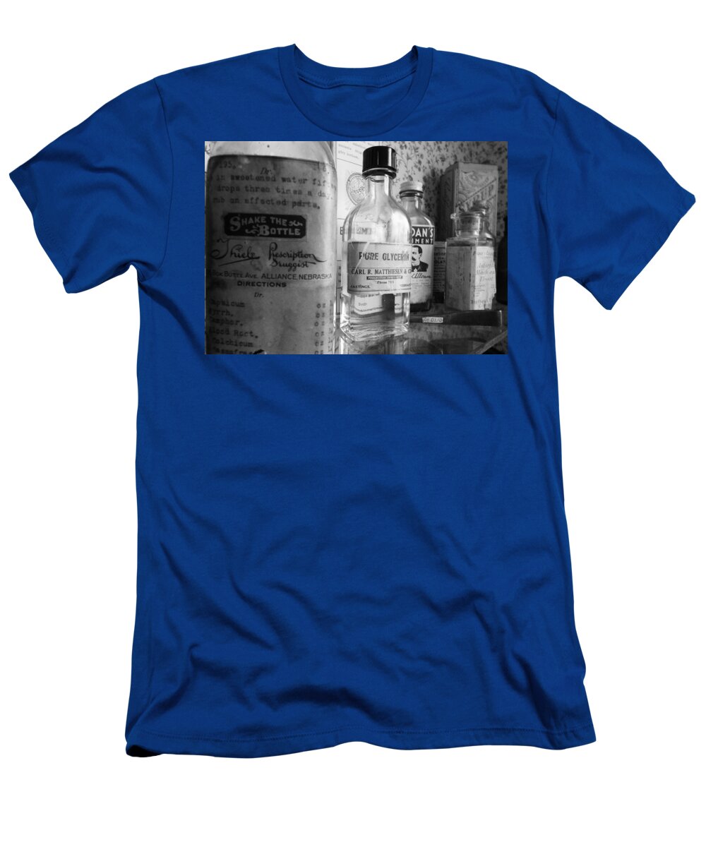 Nebraska T-Shirt featuring the photograph Old Time Remedy by Caryl J Bohn