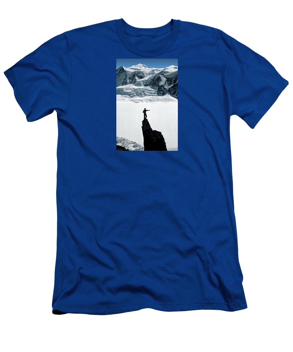 The Walkers T-Shirt featuring the photograph On Point by The Walkers
