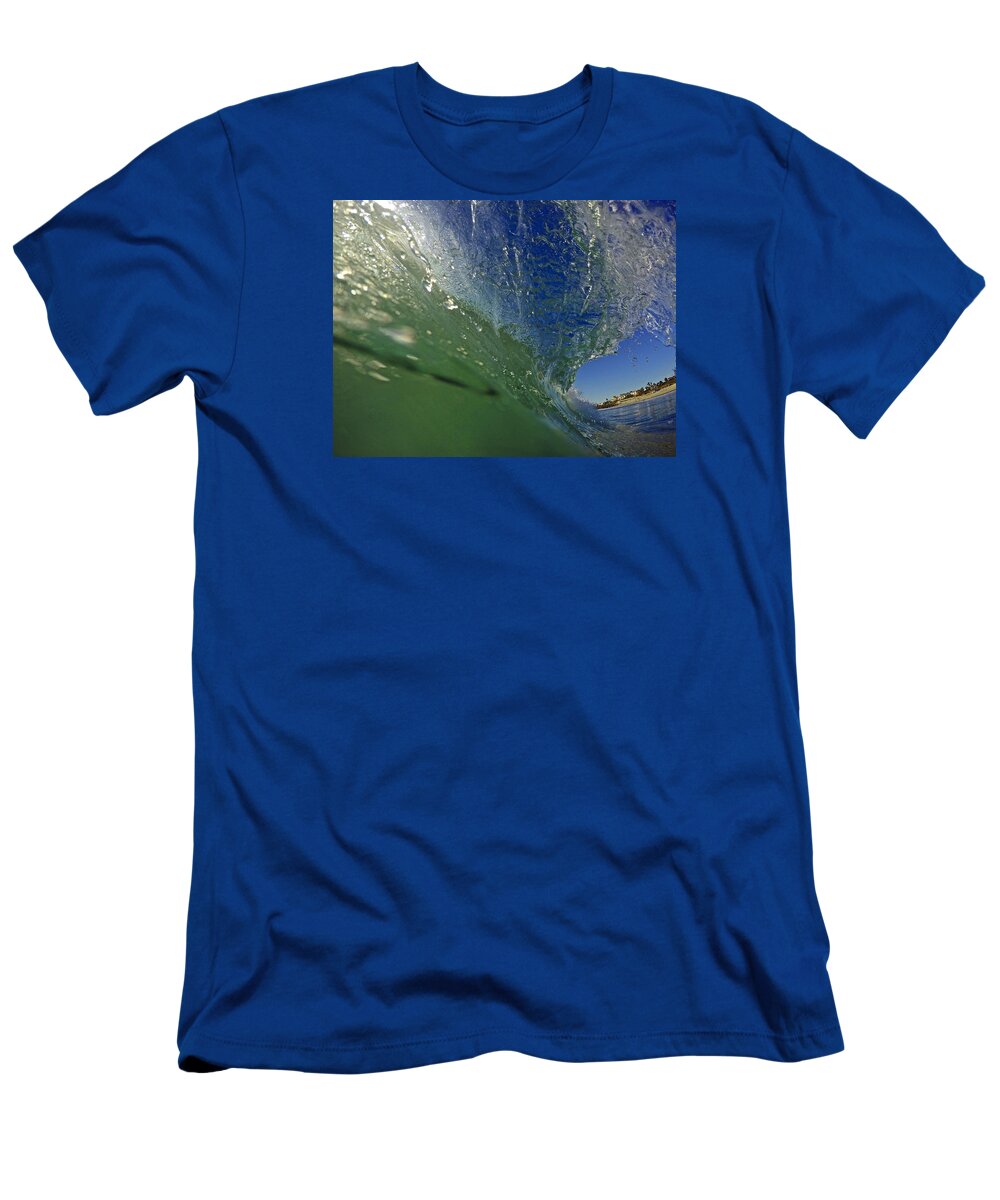 Wave T-Shirt featuring the photograph Overhead Wave by Michael Cappelli