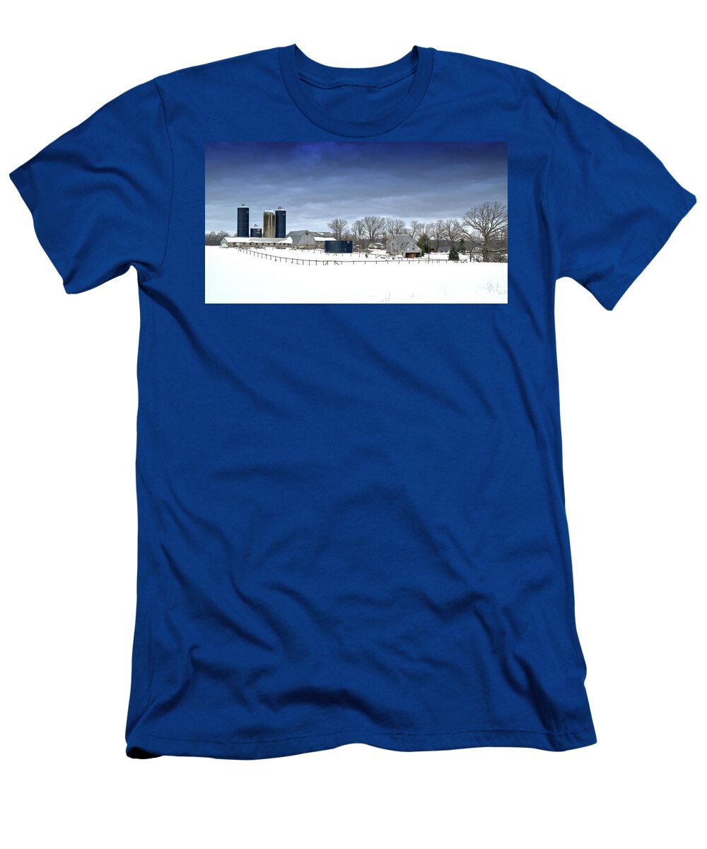Landscape T-Shirt featuring the photograph PA Farm by Paul Ross