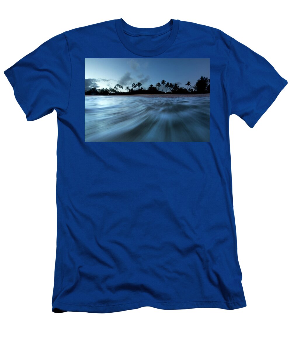 Palm Rush T-Shirt featuring the photograph Palm Rush by Sean Davey