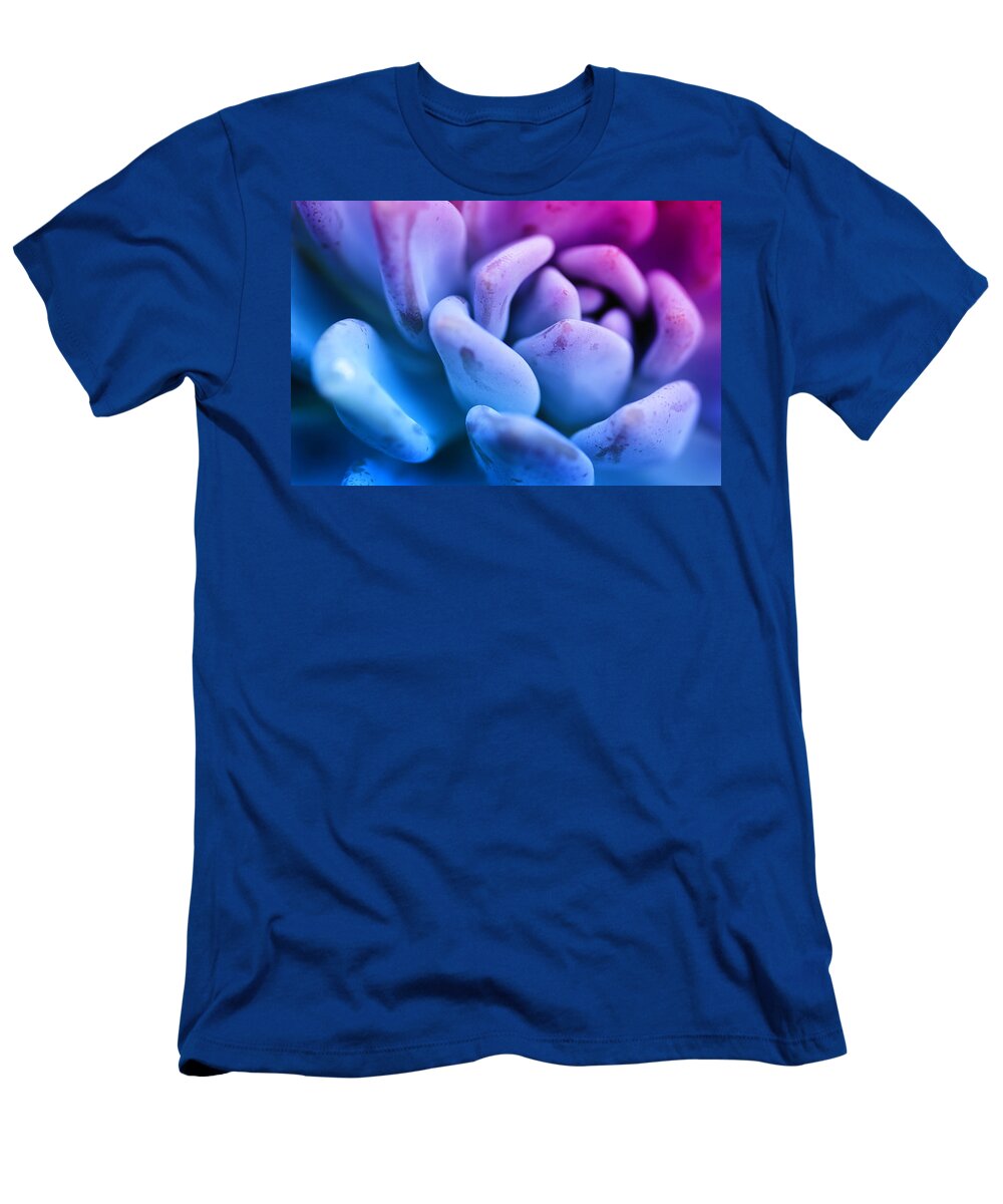 Orchid T-Shirt featuring the photograph Pastel Agave by Lawrence Knutsson
