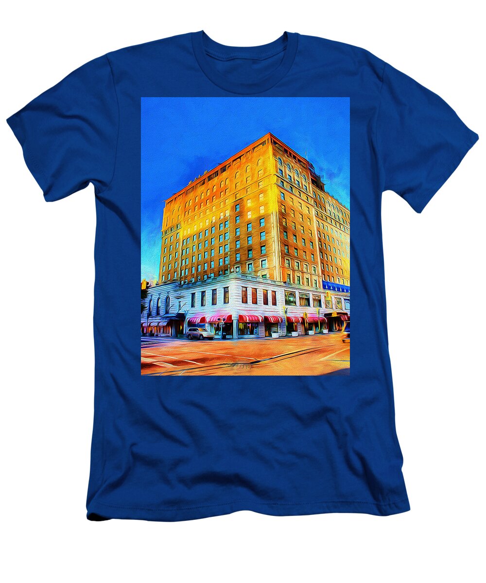 Peabody Hotel T-Shirt featuring the photograph Peabody Hotel - Memphis by Barry Jones