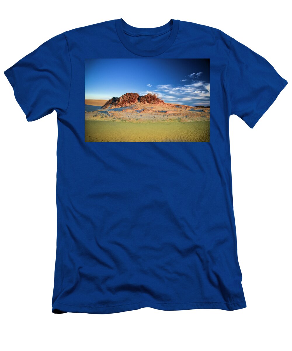Landscapes T-Shirt featuring the photograph Peaks of Jockey's Ridge by Donald Brown