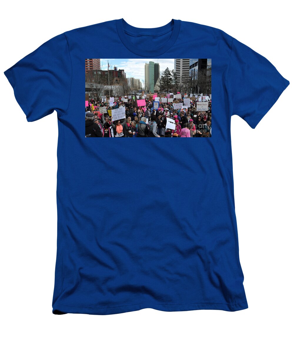 Planned Parenthood T-Shirt featuring the photograph PP1 by Anjanette Douglas