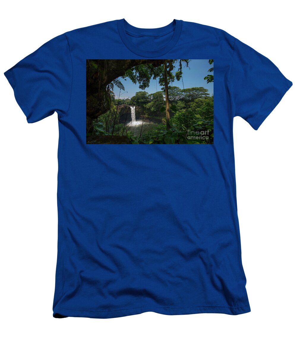 Photography T-Shirt featuring the photograph Rainbow Falls 6 by Daniel Knighton